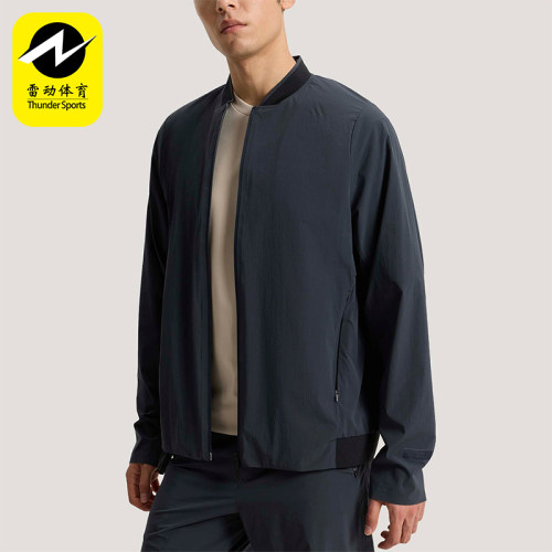 Adidas/阿迪达斯正品春秋男士透气凉感运动复古简约夹克KE4039