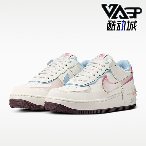 Nike/耐克正品Air Force 1女士休闲低帮系带耐磨运动鞋IQ9803-161