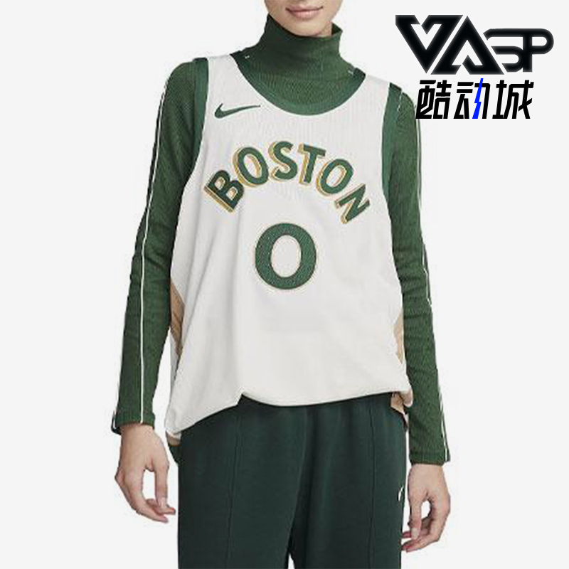 Nike/耐克正品NBA男女复古圆领时尚经典字母篮球背心DX8748-133