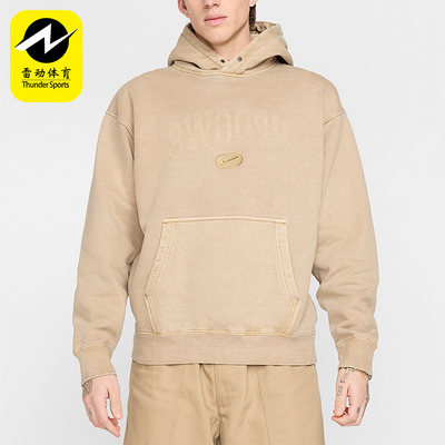 Nike/耐克正品Solo Swoosh男士加绒连帽口袋卫衣HJ2230-297