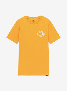 New Balance/NB正品夏季新款男子时尚潮流休闲短袖T恤MT31909-VGL