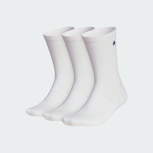 Adidas/阿迪达斯正品新款男女舒适高尔夫经典运动袜三双装JZ2982