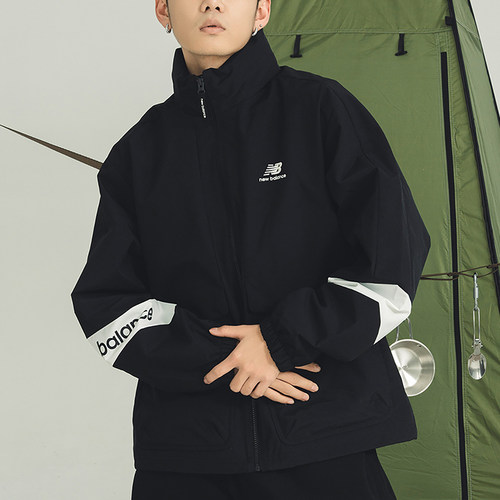 New Balance/NB正品户外男女同款运动休闲夹克外套5AD12103-BK