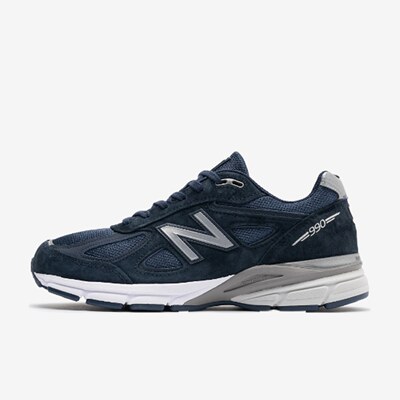 New Balance新百伦正品NB 990 V4男女同款低帮跑步鞋U990NV4
