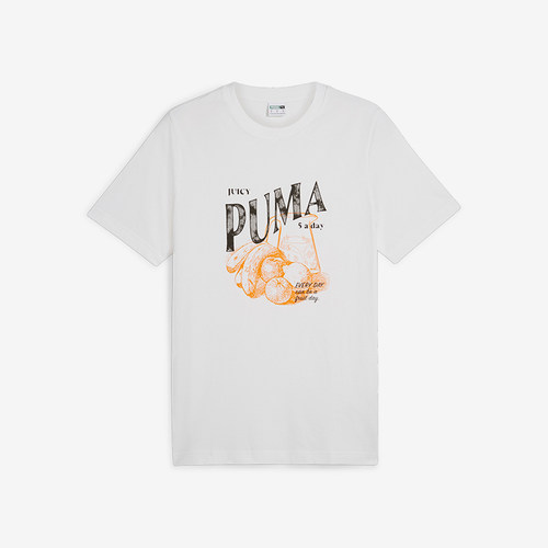 Puma/彪马正品夏季新款男士休闲印花透气运动短袖629404-02