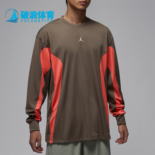 耐克正品 T恤IF1886 春秋JORDAN男士 印花球衣长袖 040 透气时尚 Nike