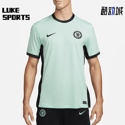 Nike/耐克正品男士吸湿排汗印花圆领经典套头短袖T恤DX9819-354