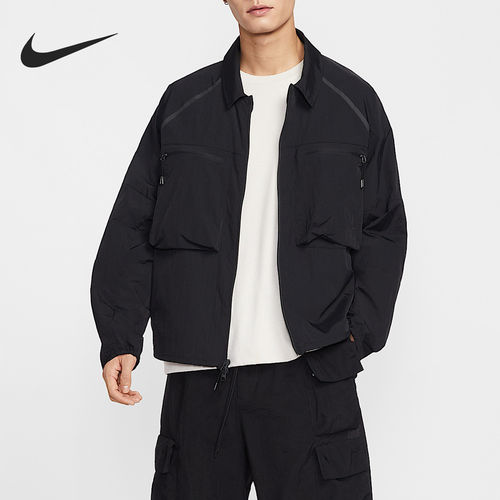 Nike/耐克正品2026春季款男士翻领宽松运动外套IF1348-010