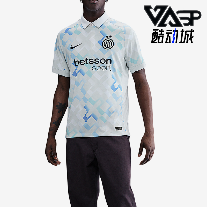 Nike/耐克正品Dri-FIT男士足球运动套头经典透气短袖HJ4604-497