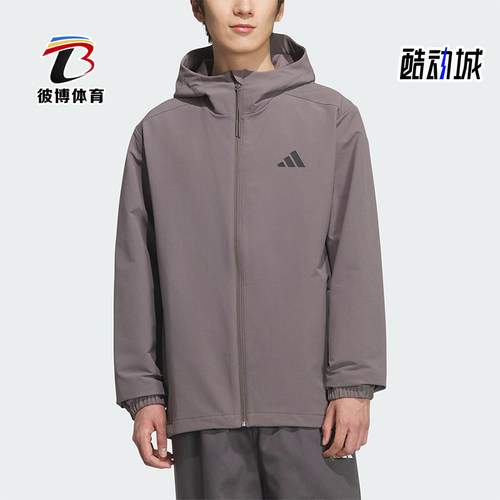 Adidas/阿迪达斯正品V SFT SHELL JK男女休闲运动连帽外套KF5227