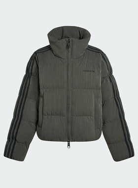 Adidas/阿迪达斯正品ESS HERR PUFF女士保暖复古休闲羽绒服KG4910