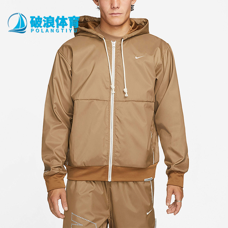 Nike/耐克正品新款男士加绒保暖运动经典休闲连帽外套DQ6185-258