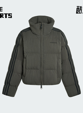 Adidas/阿迪达斯正品ESS HERR PUFF女士保暖复古休闲羽绒服KG4910