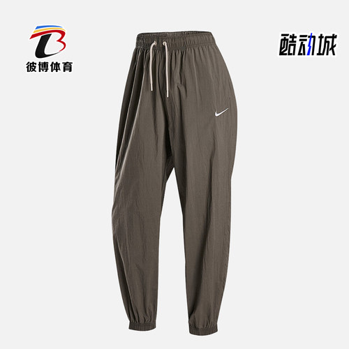 Nike/耐克正品OVERSIZE女士休闲轻薄运动经典梭织长裤IH0827-126