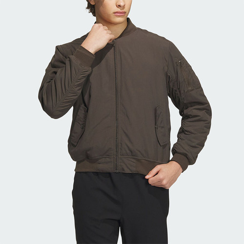 阿迪达斯男士飞行服夹克外套
