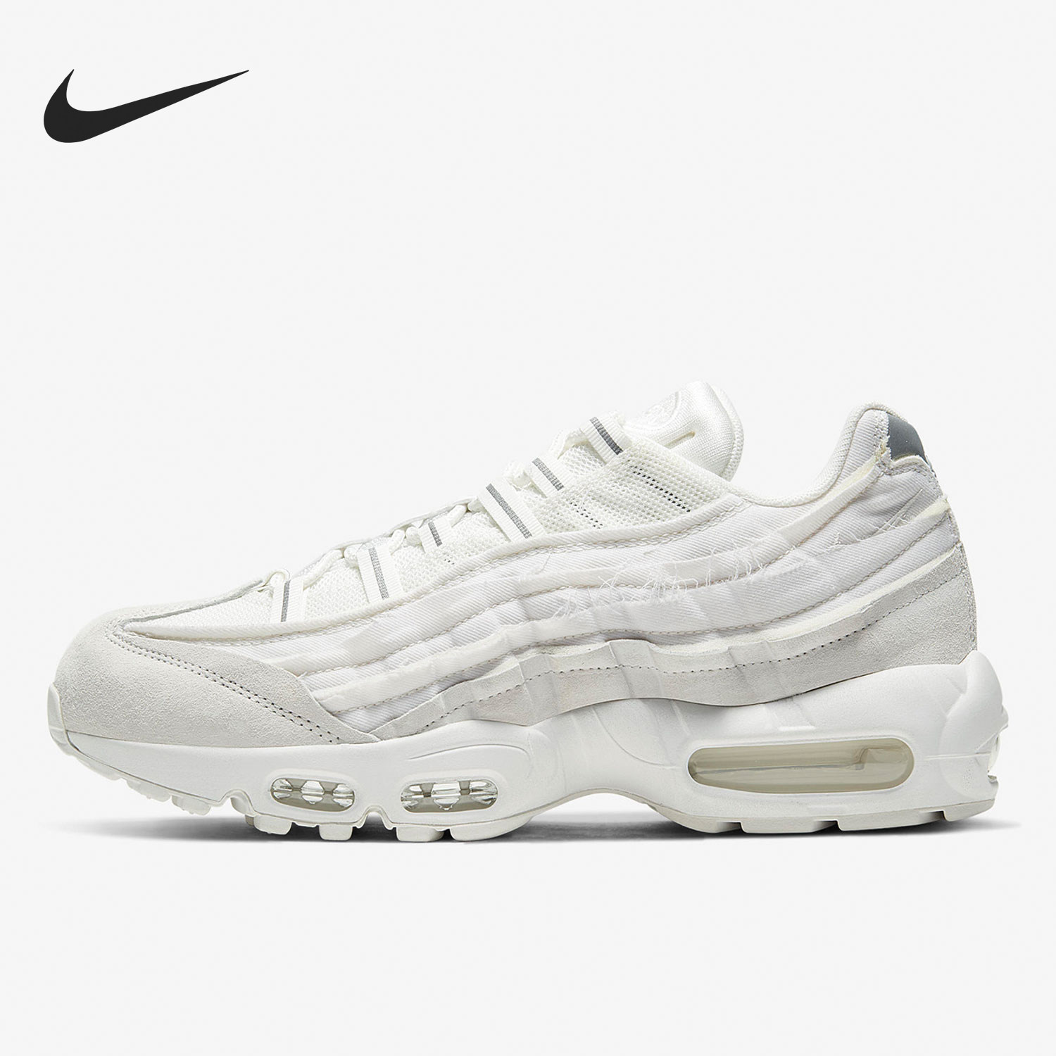 Nike/耐克正品Air Max 95男女轻便缓震低帮跑步鞋CU8406-100,运动鞋new,跑步鞋,淘宝优惠券,粉丝福利购,淘宝优惠卷