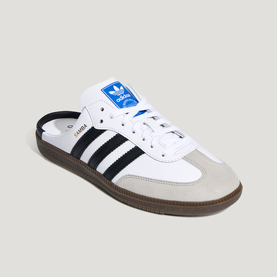 Adidas/阿迪达斯正品三叶草SAMBAOGMULE经典新款T头鞋拖鞋LB3814