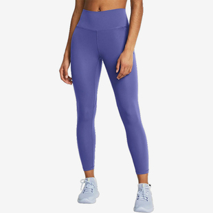 UA/安德玛正品Meridian女士弹力高腰紧身运动九分裤1382525-561