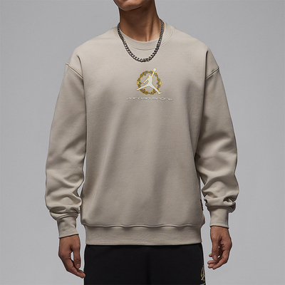 Nike/耐克正品JORDAN男士休闲圆领套头印花耐穿卫衣IQ3953-236