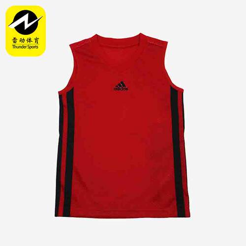 Adidas/阿迪达斯儿童短袖透气运动无袖T恤GN7280