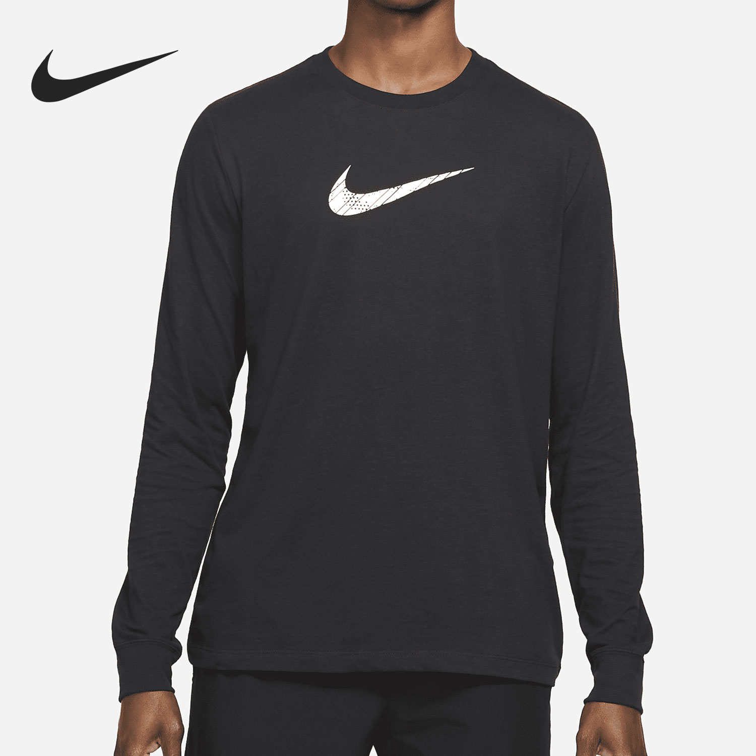 Nike/耐克正品新款运动休闲男子圆领套头长袖T恤 DH0714-010