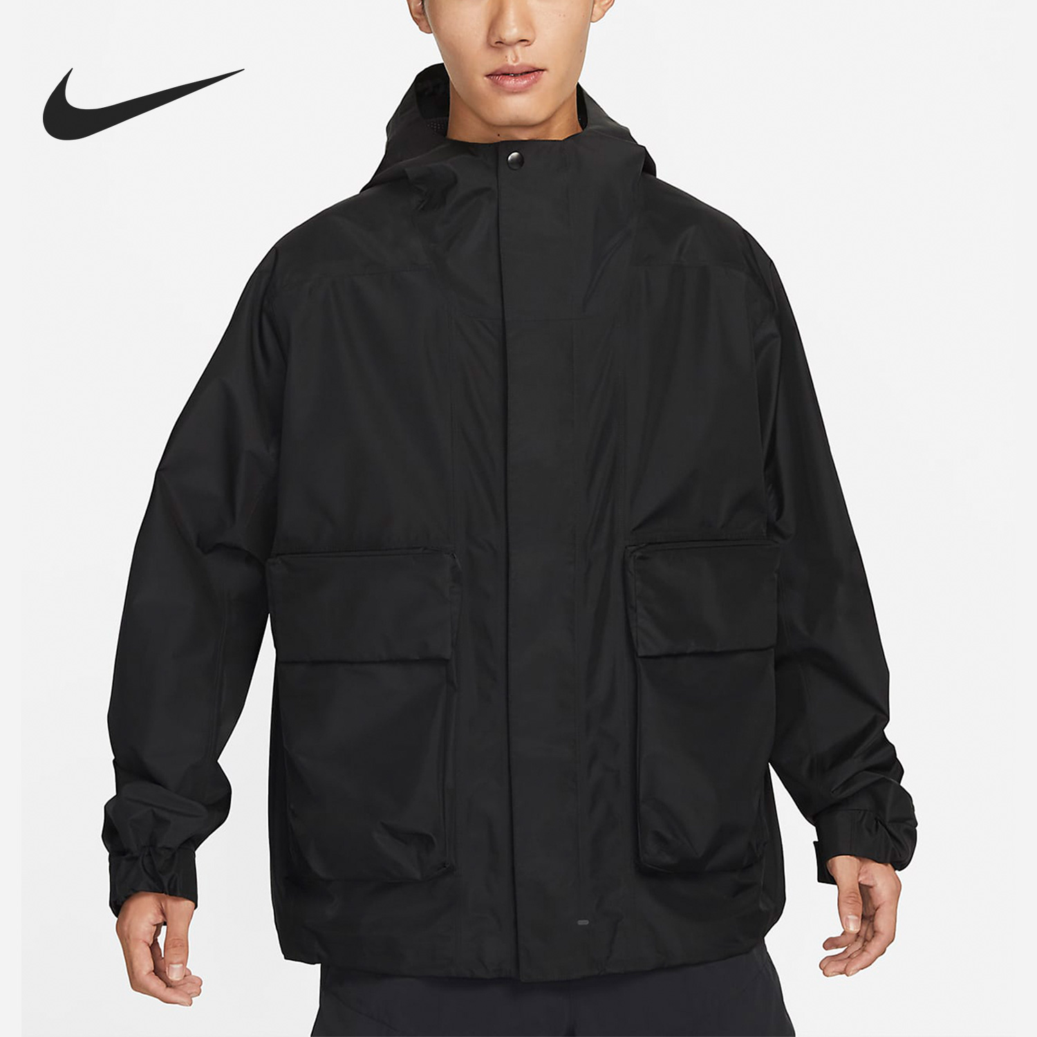 Nike/耐克正品冬季新款男子休闲宽松连帽运动外套DQ4273-010