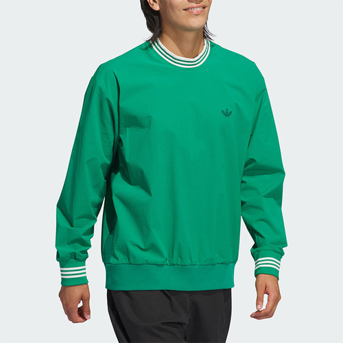 阿迪达斯男士长袖套头卫衣