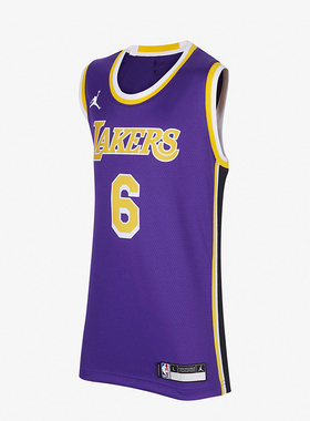 Nike/耐克正品JORDAN新款大童圆领时尚复古篮球背心 DR0838-504