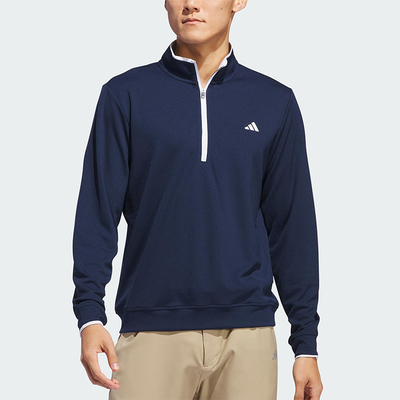 Adidas/阿迪达斯正品春秋男士运动立领复古日常套头卫衣IU4511