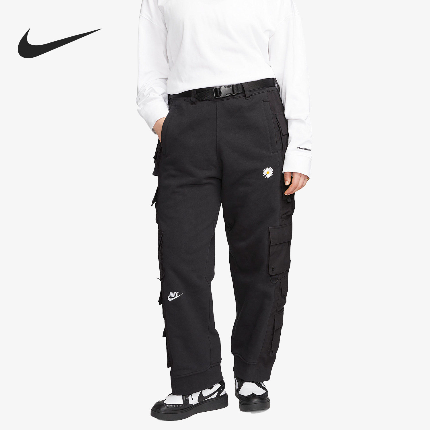 Nike/耐克正品夏季男女新款运动束脚休闲透气长裤DR0096-010,运动服/休闲服装,运动长裤,淘宝优惠券,粉丝福利购,淘宝优惠卷