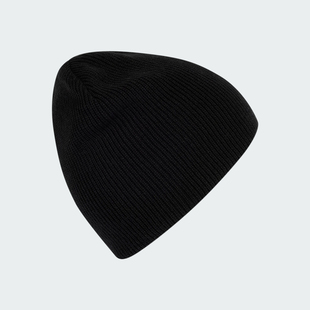 Adidas ESS BEANIE男女时尚 保暖针织帽IT4644 阿迪达斯官方正品