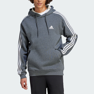 阿迪达斯正品 HD男士 加绒休闲连帽卫衣IJ6475 Adidas