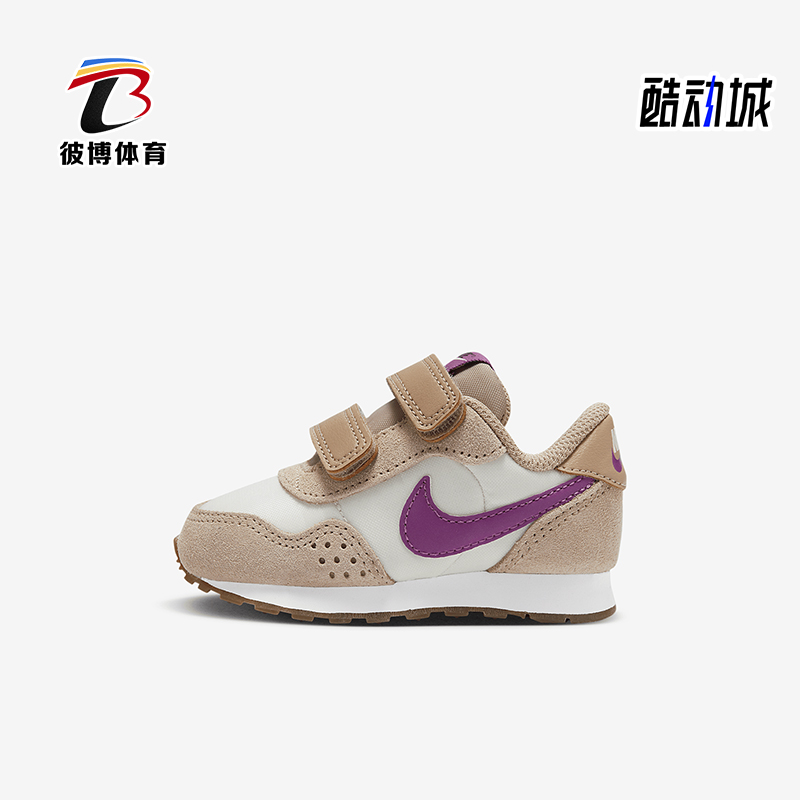 耐克婴童魔术贴运动低帮跑步鞋