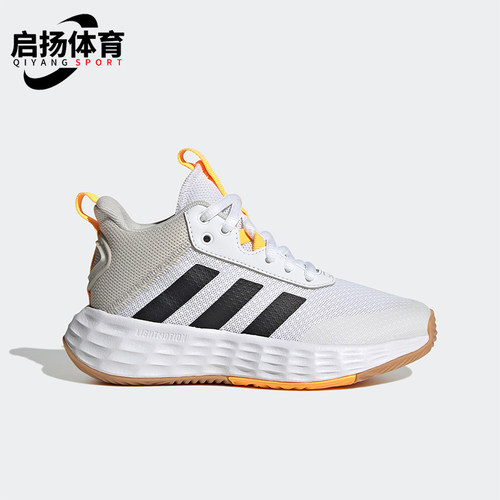 Adidas/阿迪达斯正品运动儿童轻便时尚系带透气休闲鞋H06418