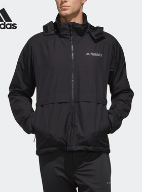 Adidas/阿迪达斯正品男当季新款HARDSHELL户外运动夹克EH4958