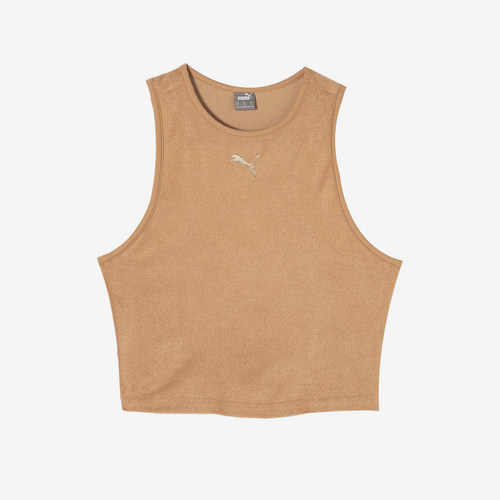 Puma/彪马正品24新款女士无袖瑜伽健身训练经典运动背心684356-63