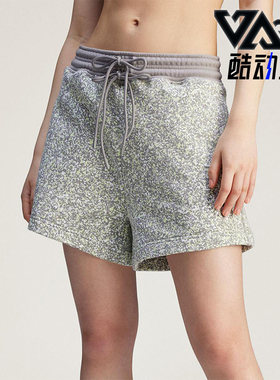 Adidas/阿迪达斯正品P TERRY S女士宽松经典日常印花短裤JI5237