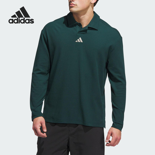 Adidas/阿迪达斯正品BTC LS POLO男士针织高尔夫运动长袖JN3039