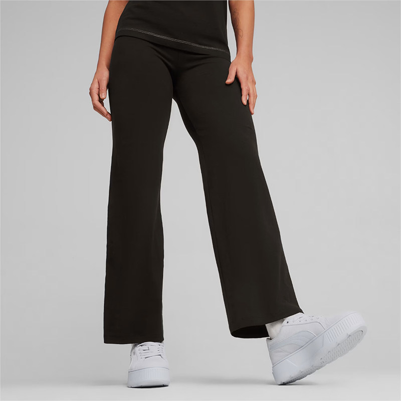 Puma/彪马正品女士简约直筒紧身透气时尚休闲长裤680405-01