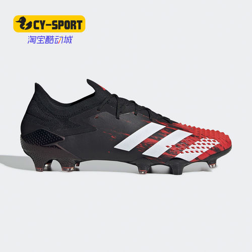 Adidas/阿迪达斯正品 PREDATOR 20.1 L FG钉天然草足球鞋 EF2206