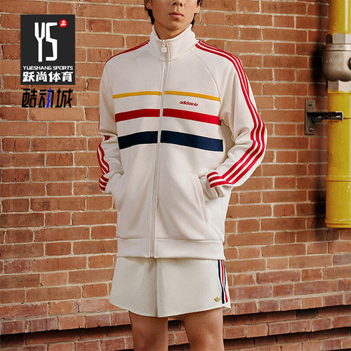 阿迪达斯男士运动休闲宽松外套