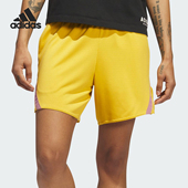 女士宽松透气运动训练短裤 夏季 IJ5261 阿迪达斯正品 Adidas