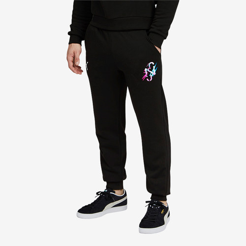 Puma/彪马正品新款男子简约时尚束脚宽松训练运动长裤605564