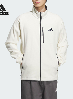 Adidas/阿迪达斯正品FLEECE JACKET男女抓绒运动外套KH1804