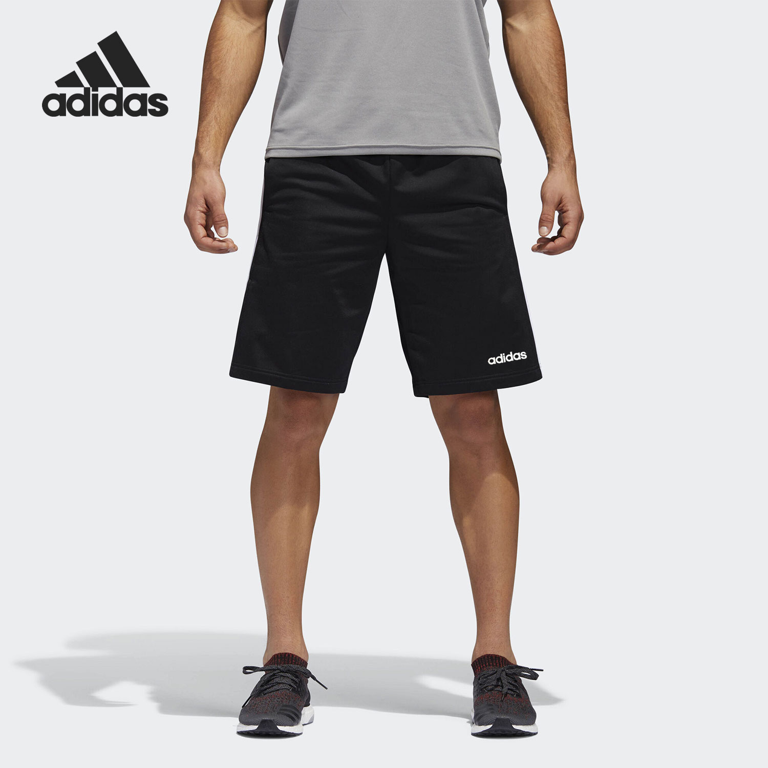 Adidas/阿迪达斯正品当季新款男子透气健身五分短裤FR5740