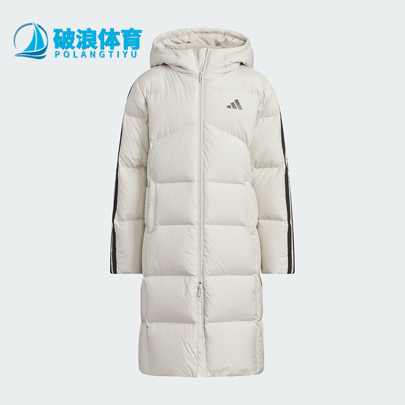 Adidas/阿迪达斯正品JK LL DOWN JKT儿童连帽保暖羽绒服KB5094