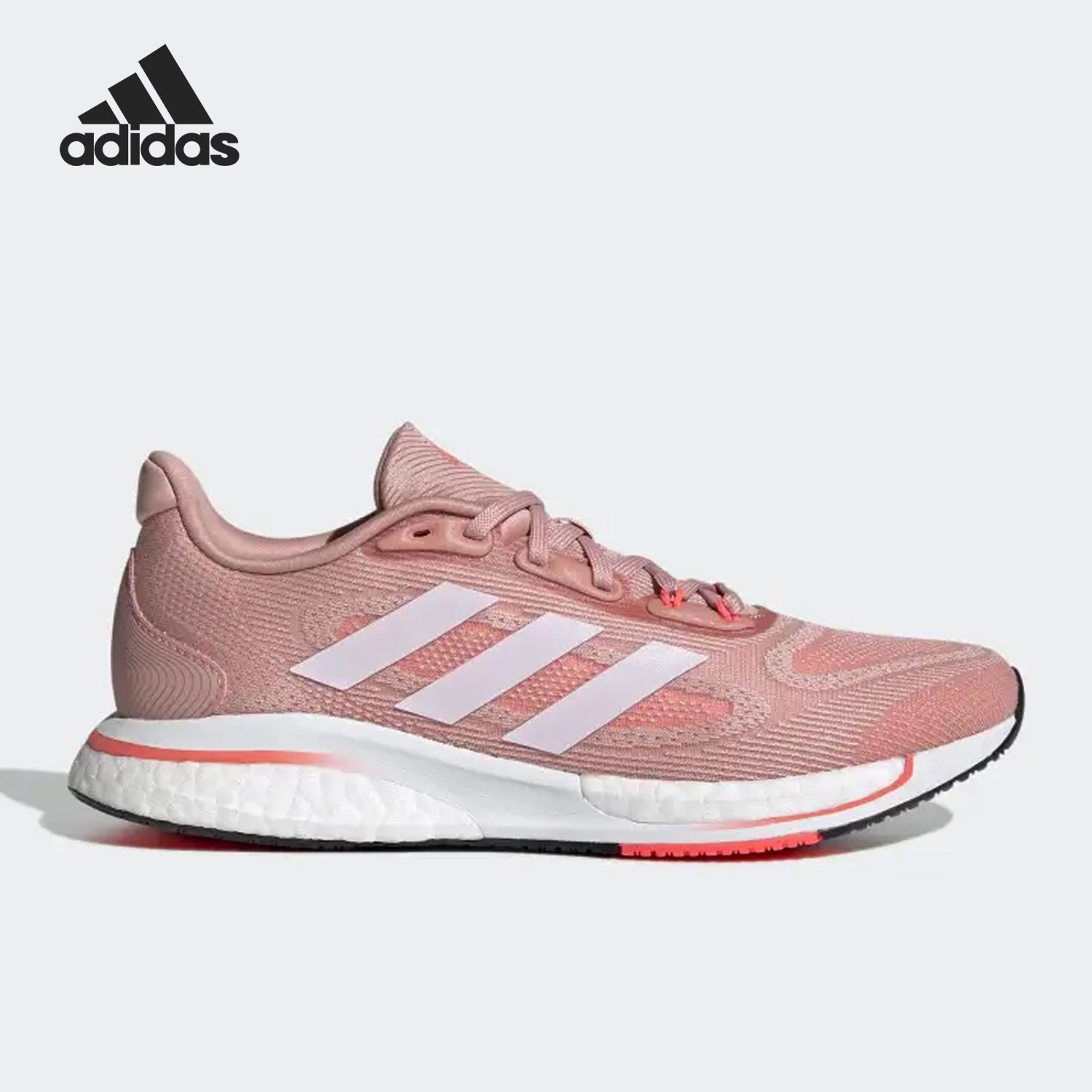 Adidas/阿迪达斯官方正品新款爆米花轻便女子运动跑步鞋GX0536