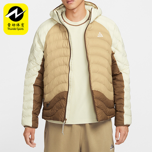 运动拼接保暖连帽棉服HJ3736 Nike FIT男士 Therma 229 耐克正品