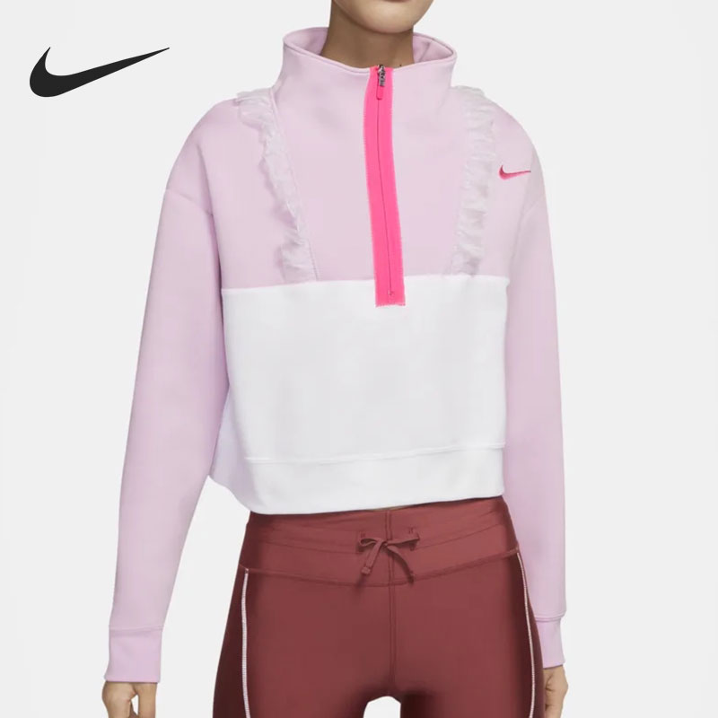 Nike/耐克正品FT FLC TOP女子休闲运动套头衫 DH1379-621