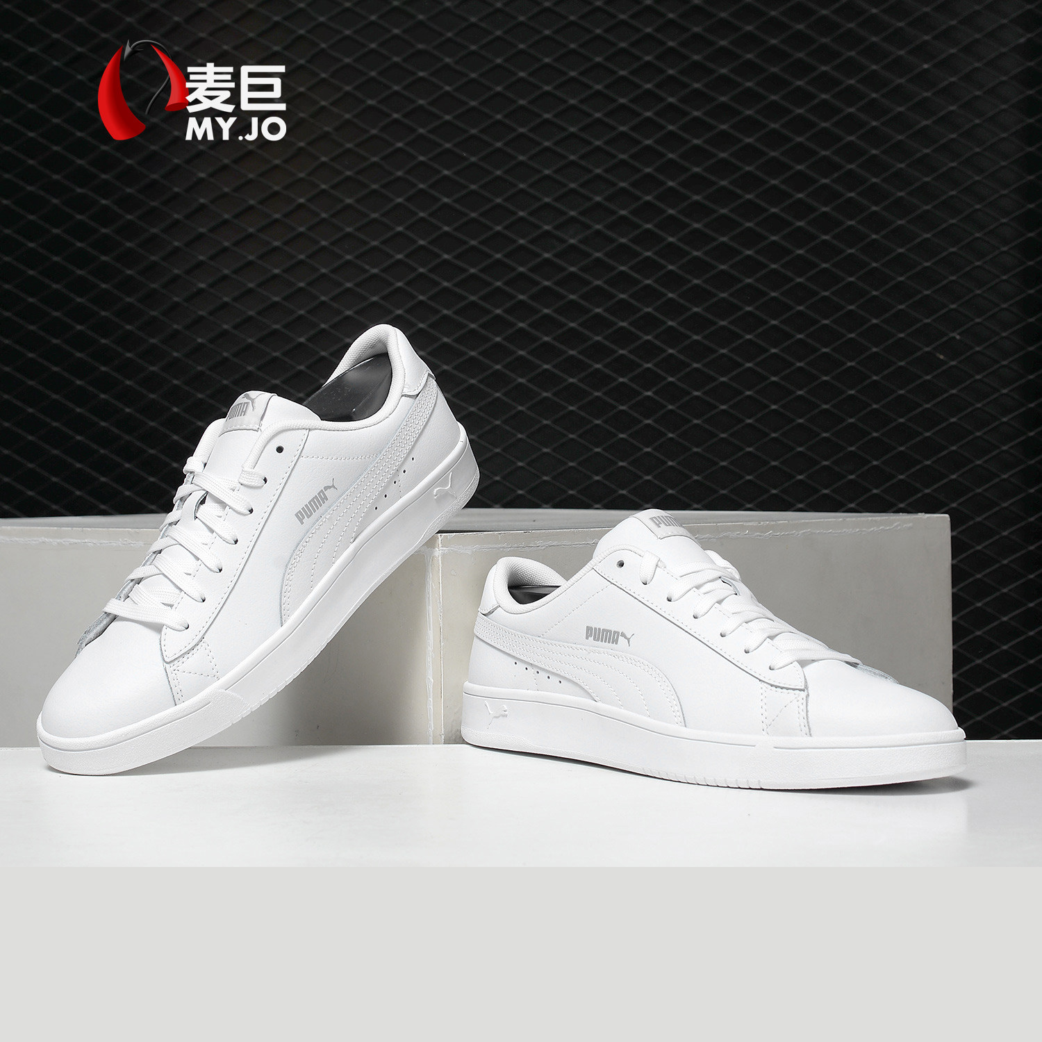 Puma/彪马正品当季男女同款文艺清新时尚休闲运动小白鞋369503-02